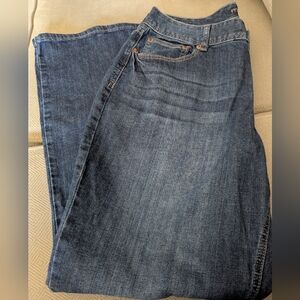 Maurices Dark Blue Boot Cut Jeans